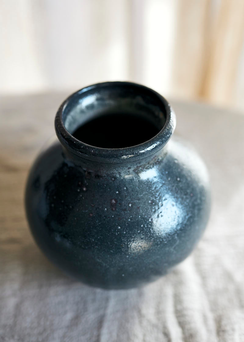 Midnight Studio Pottery Vase