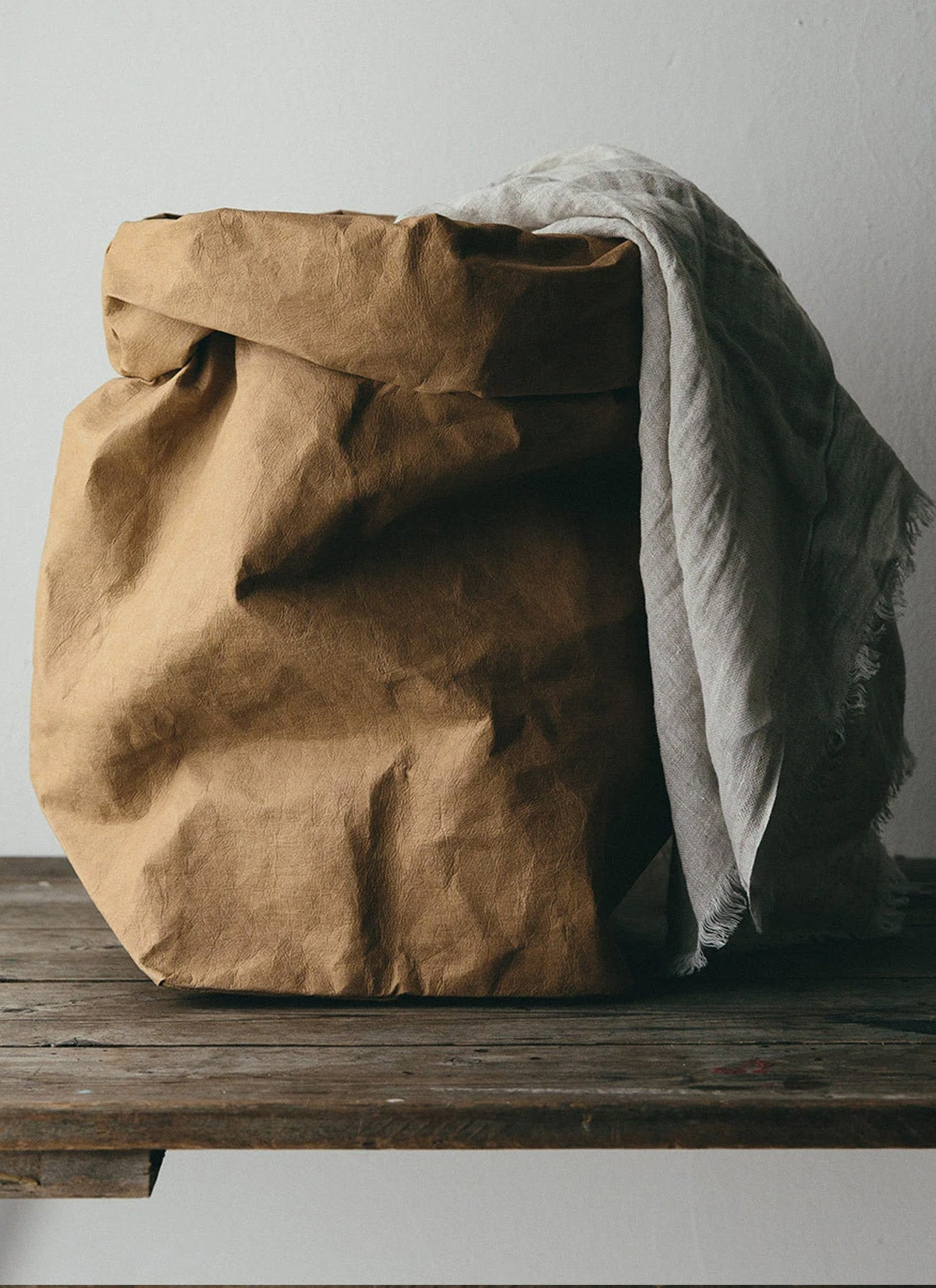 Washable Paper Bag Brown
