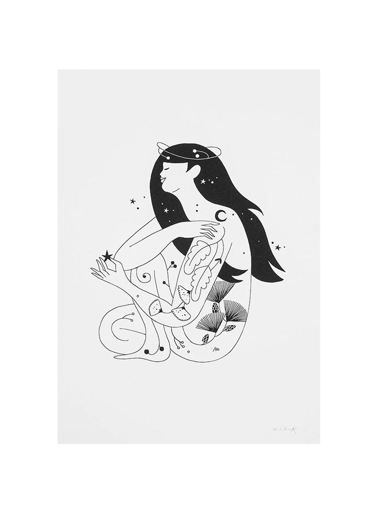 Winter Goddess Print