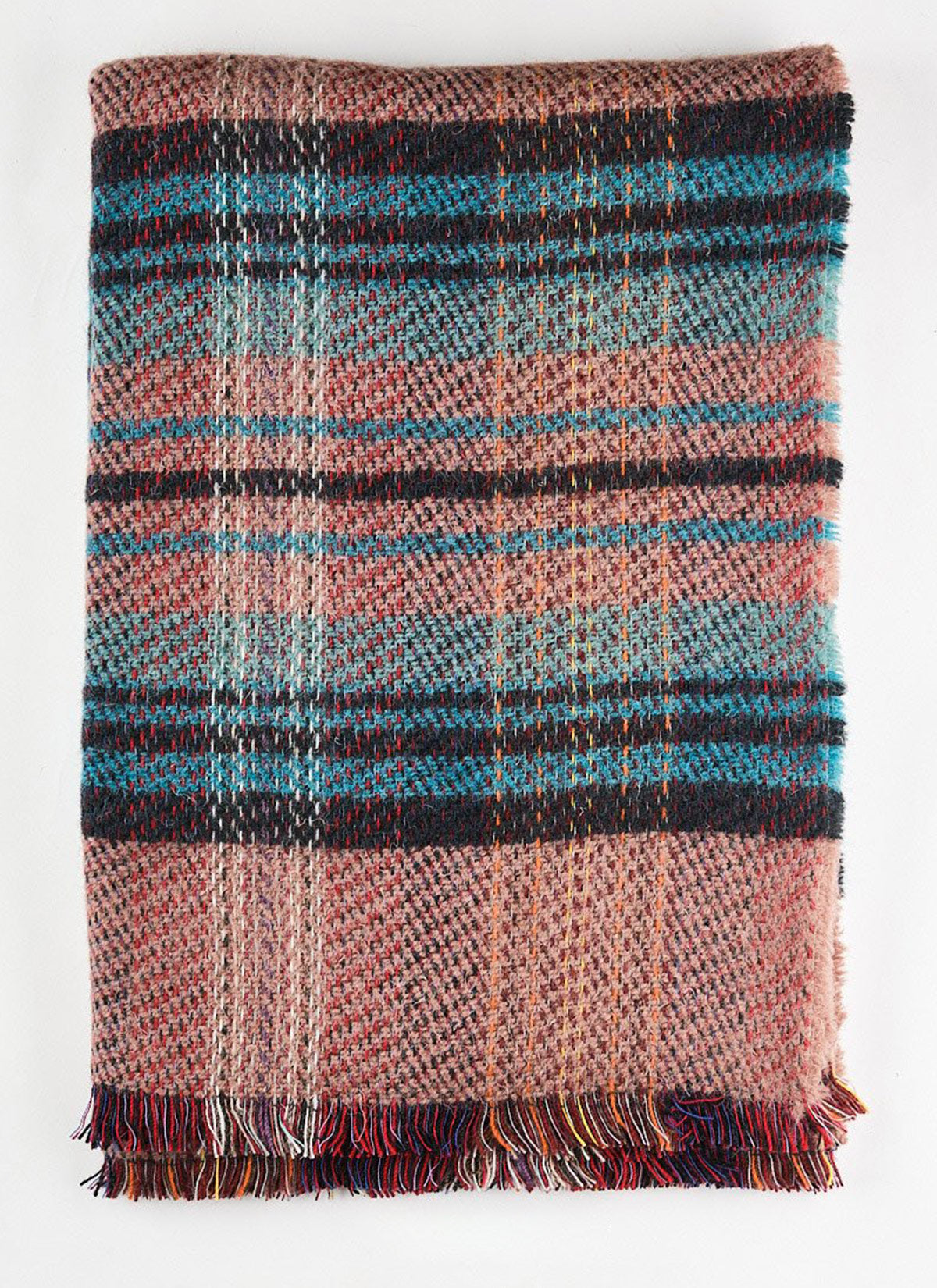 British Made 100% Recycled Wool Throw