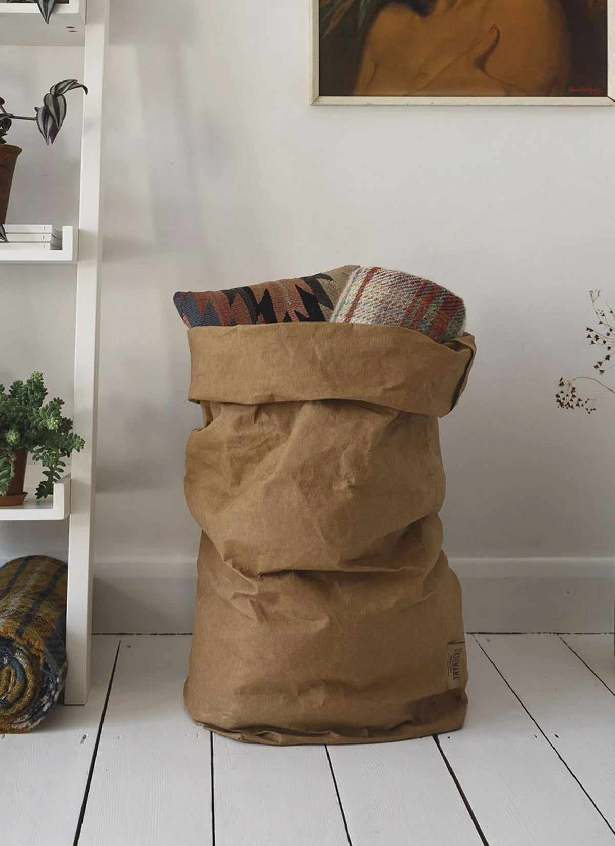 Washable Paper Bag Brown